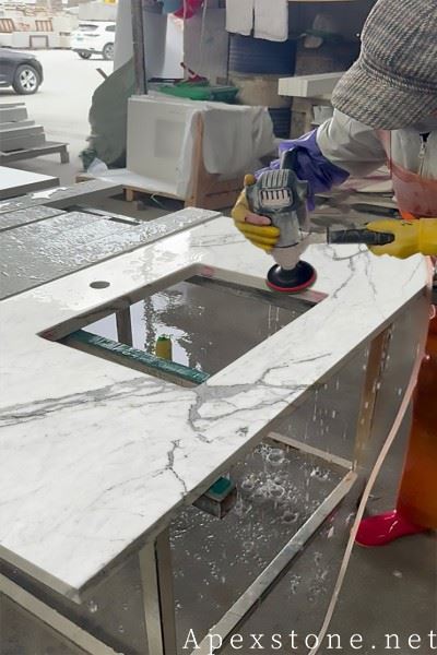 3cm Oriental Calacatta Kitchen Countertops factory