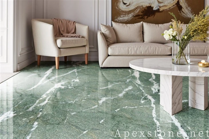 Glacier Green Marble Luxury Green Stone price