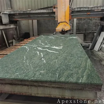 Glacier Green Green Marble Kitchen Countaps